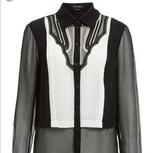 Yigal Azrouël New with Tags Tuxedo Blouse